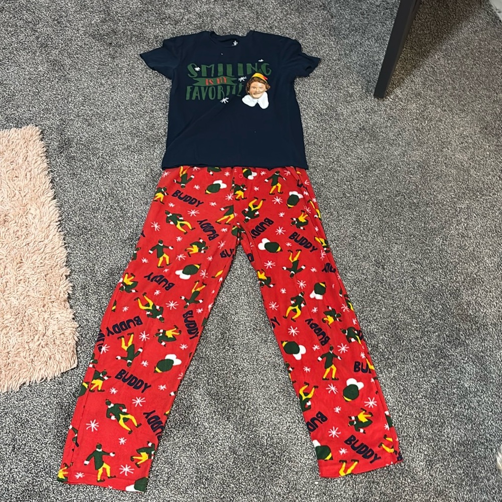 Elf pajama set